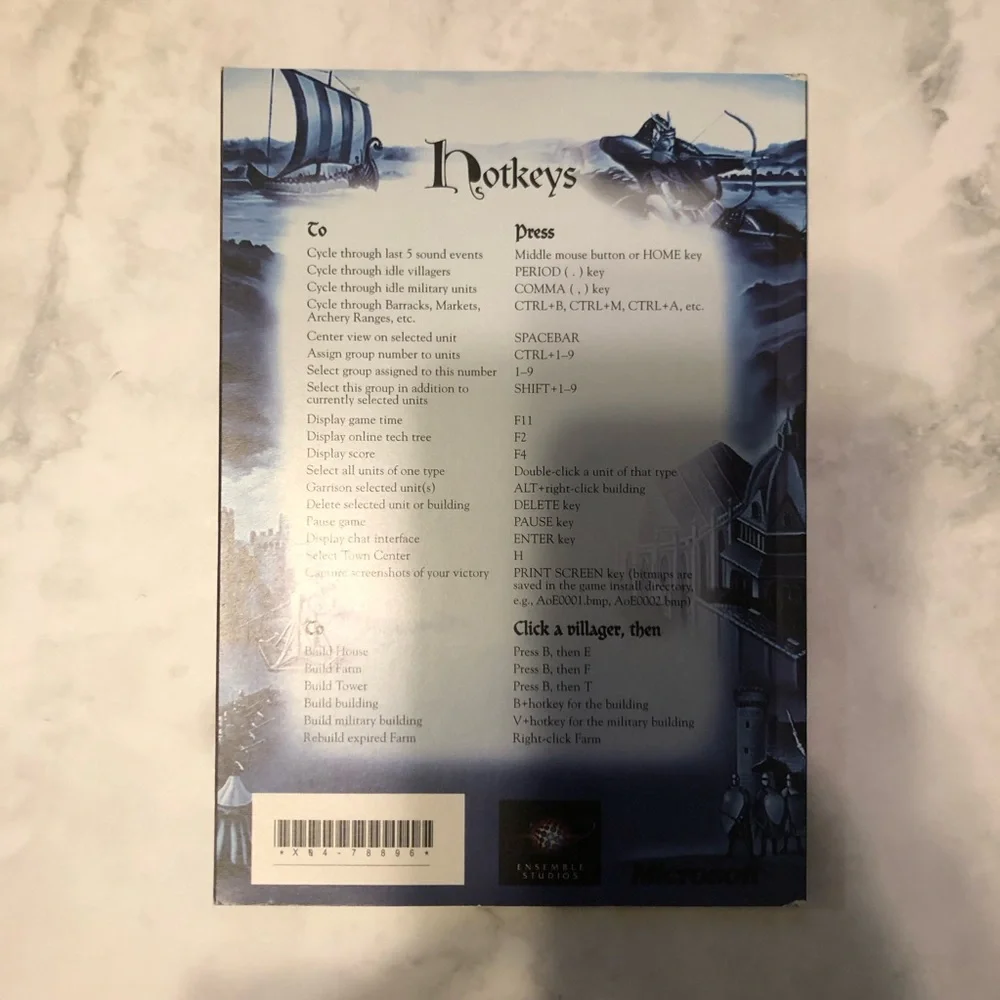 🔥 4 / $20 🔥 Age of Empires II: The Age of Kings by Mark Walker Guidebook